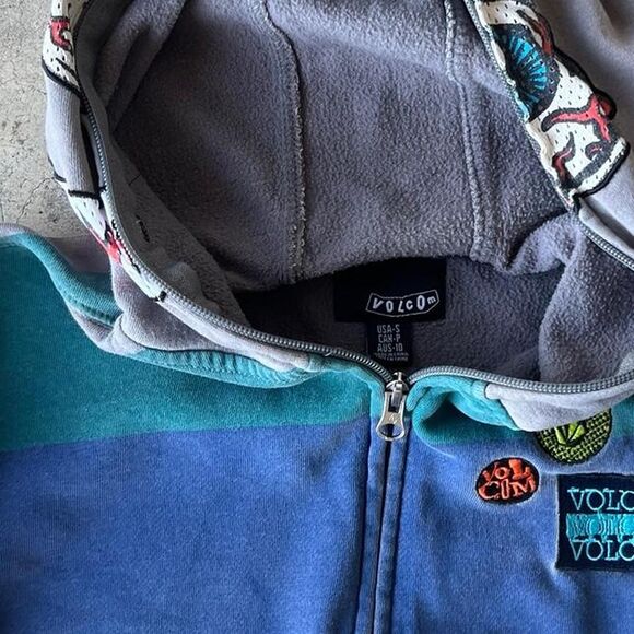 Volcom Stone y2k Hoodie Youth Boys size S Small - Picture 2 of 2